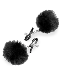 Load image into Gallery viewer, Faux fur nipple clamps