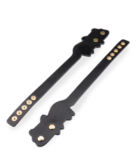 Load image into Gallery viewer, Faux leather BDSM cat ankle cuffs