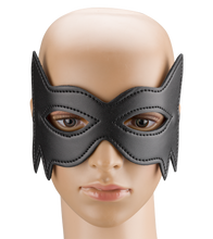 Load image into Gallery viewer, Faux leather domino mask
