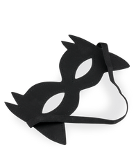 Load image into Gallery viewer, Faux leather domino mask