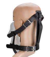 Load image into Gallery viewer, Faux leather face harness for shoes