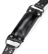Load image into Gallery viewer, Faux-leather padded gag