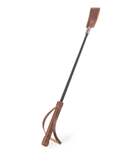 Load image into Gallery viewer, Faux leather riding crop 17.25 inches