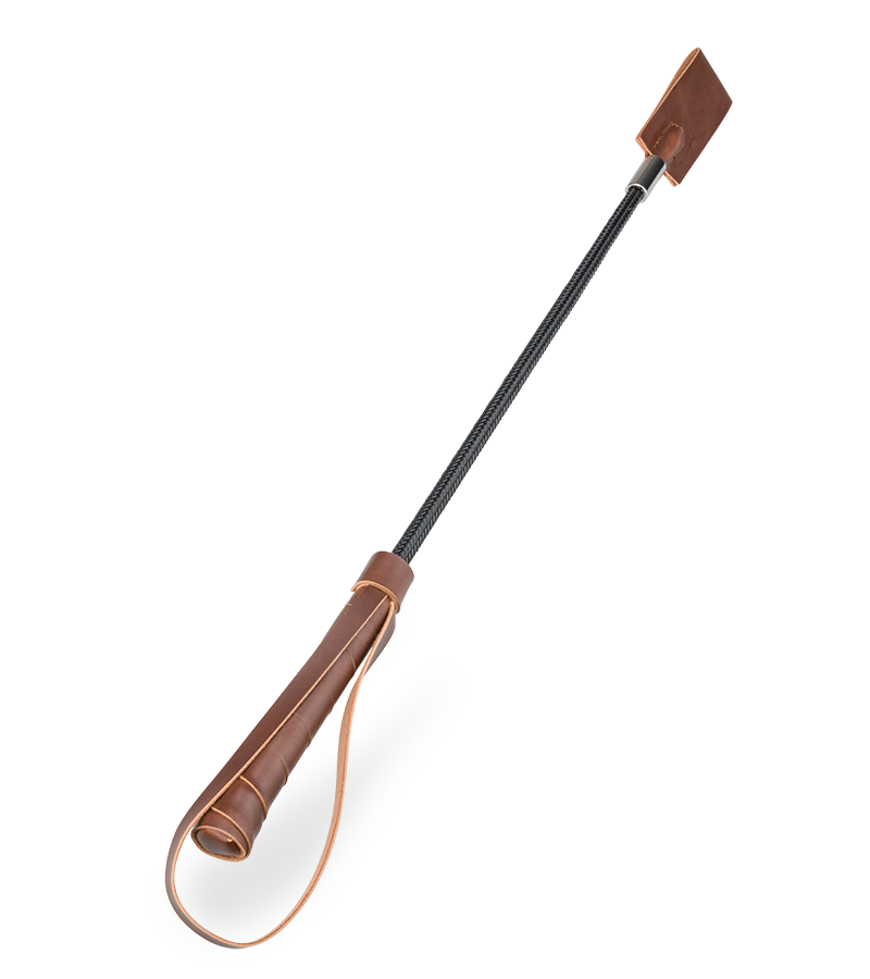 Faux leather riding crop 17.25 inches
