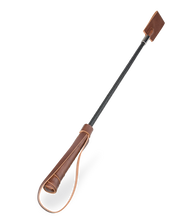 Load image into Gallery viewer, Faux leather riding crop 17.25 inches