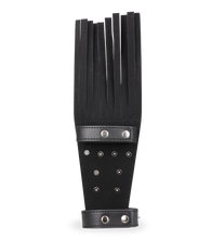 Load image into Gallery viewer, Faux leather spiked flogger glove