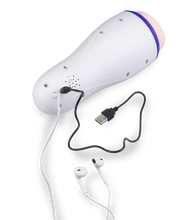 Load image into Gallery viewer, Favour vibrating and moaning masturbator