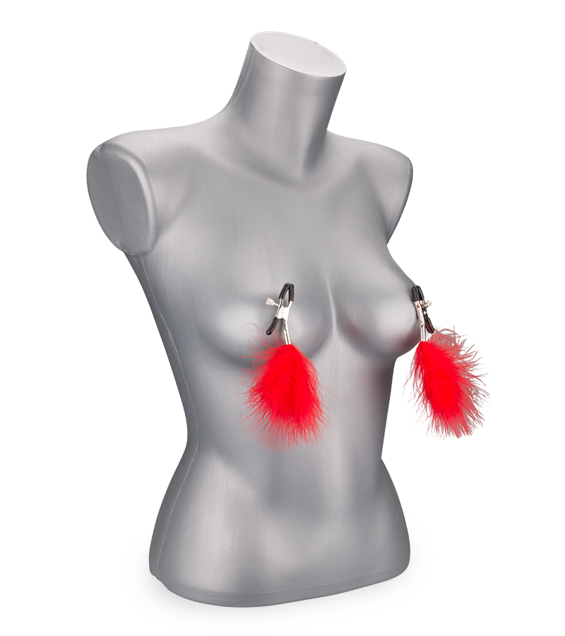 Feather nipple clamps