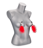 Feather nipple clamps