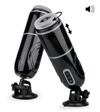 Load image into Gallery viewer, Feline rotating and thrusting masturbator with audio feature