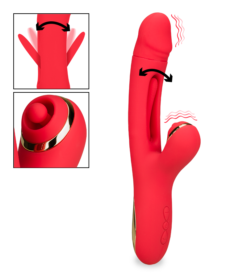 Festival G-spot tapping rabbit vibrator