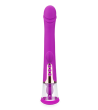 Load image into Gallery viewer, Fine rabbit vibrator with pussy pump