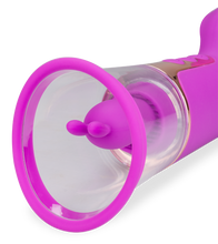 Load image into Gallery viewer, Fine rabbit vibrator with pussy pump