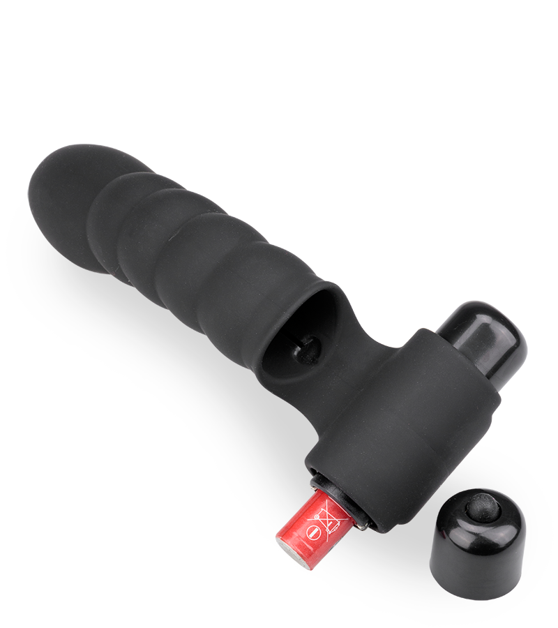 Finger vibrator for clit, G-spot, or prostate