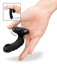 Load image into Gallery viewer, Finger vibrator for clit, G-spot, or prostate