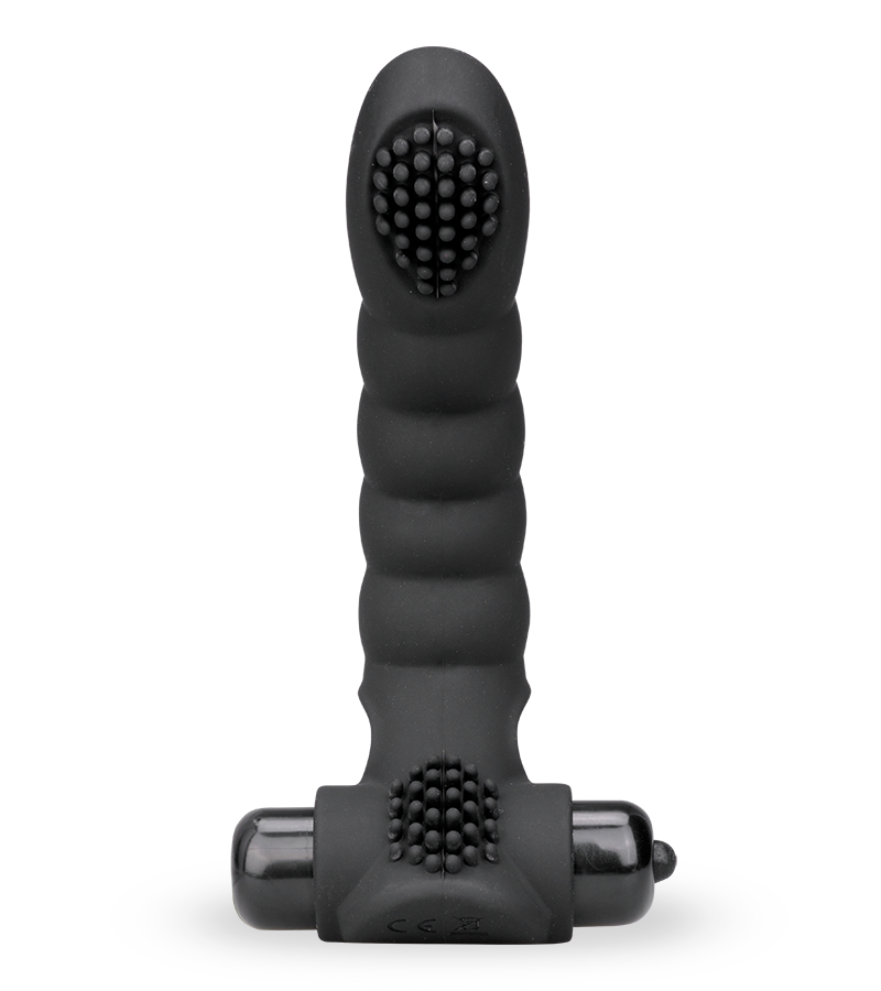 Finger vibrator for clit, G-spot, or prostate