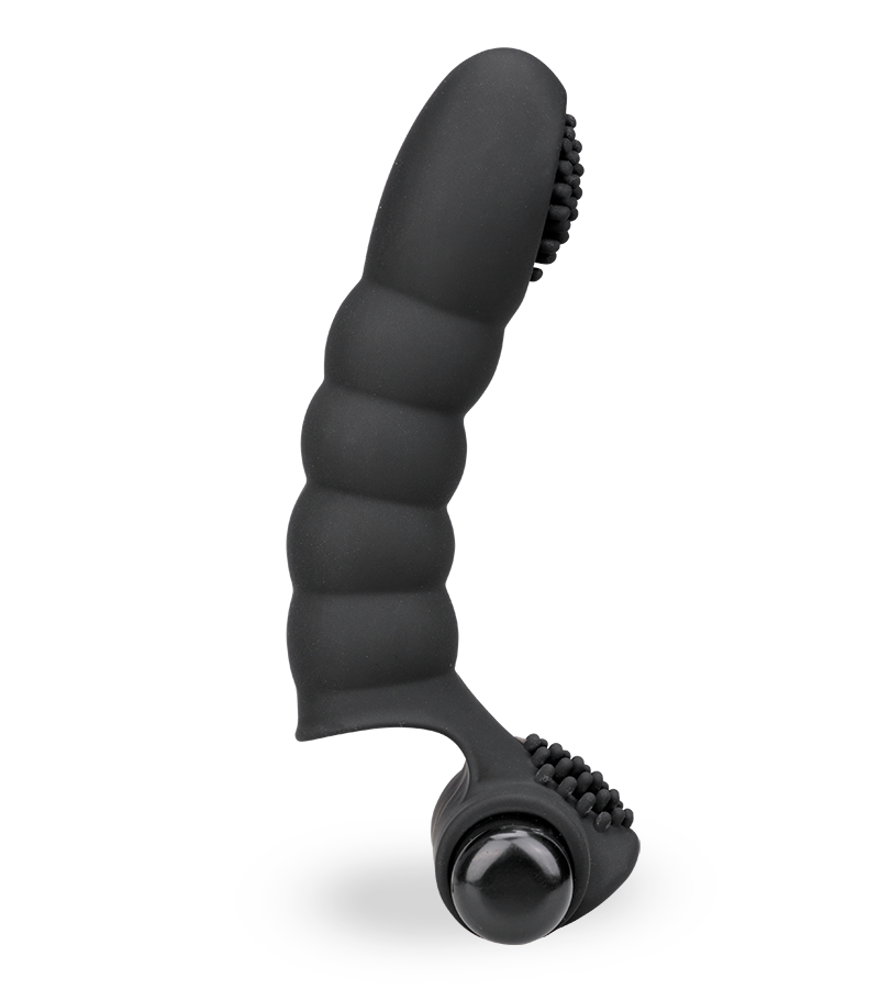 Finger vibrator for clit, G-spot, or prostate