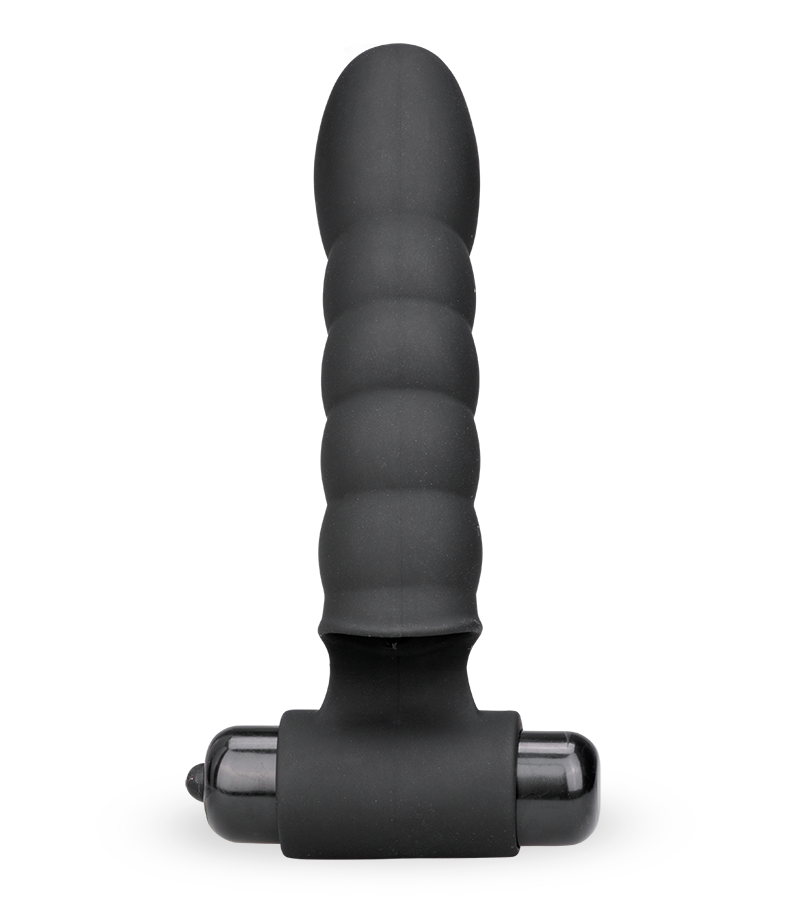 Finger vibrator for clit, G-spot, or prostate
