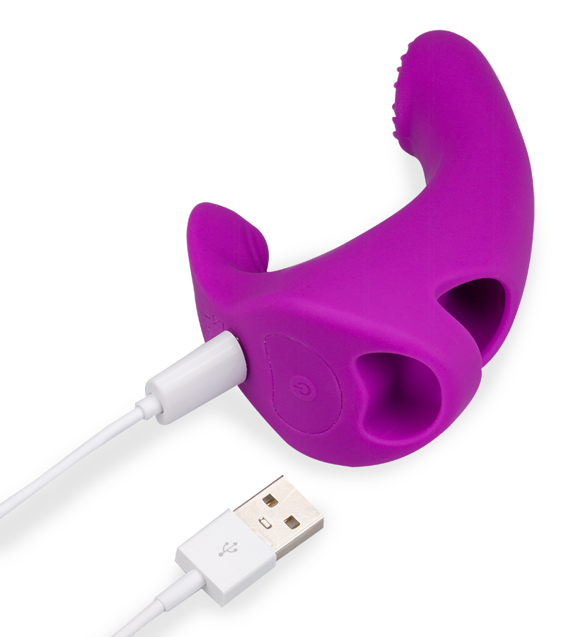 Fingerswing finger vibrator