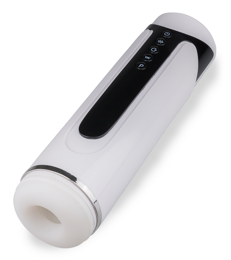 Finisher vibrating and sucking masturbator