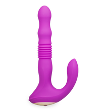 Load image into Gallery viewer, Finn vibrating and thrusting butt plug