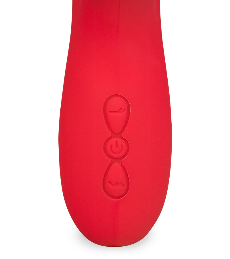 Fireworks triple-stimulation G-spot tapping rabbit vibrator