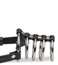 Load image into Gallery viewer, Five-ring metal cock cage