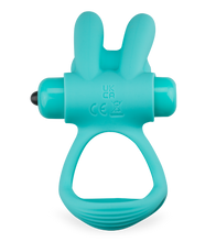 Load image into Gallery viewer, Fizzer triple silicone cock ring with vibrating rabbit