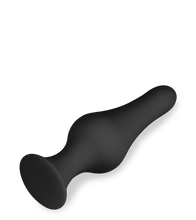 Load image into Gallery viewer, Flame suction cup anal plug