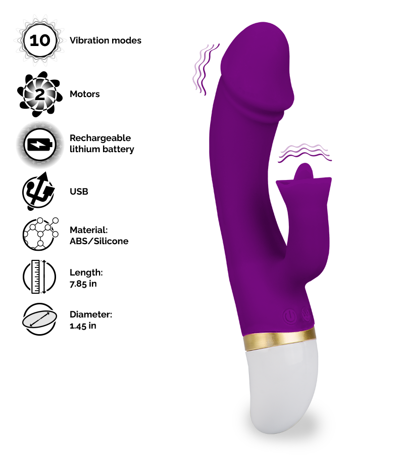 Flapa rabbit vibrator