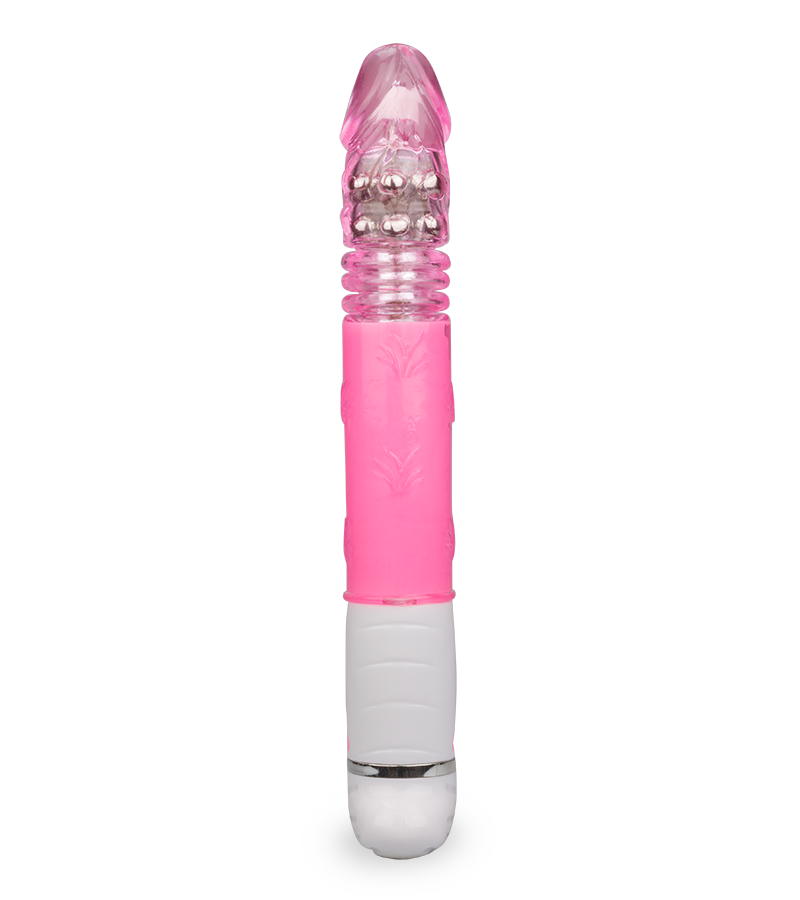 Flashy rotating up and down rabbit vibrator
