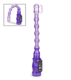 Flexible anal plug vibrator