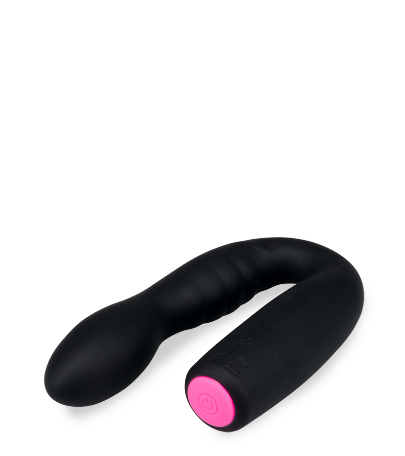 Flexible clit and G-spot vibrator