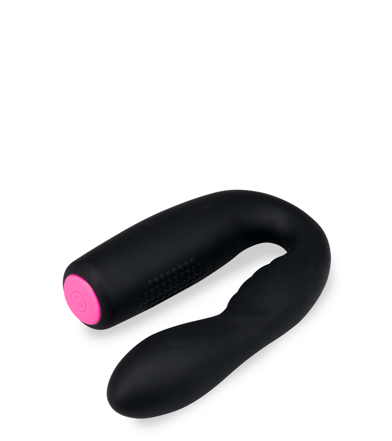 Flexible clit and G-spot vibrator