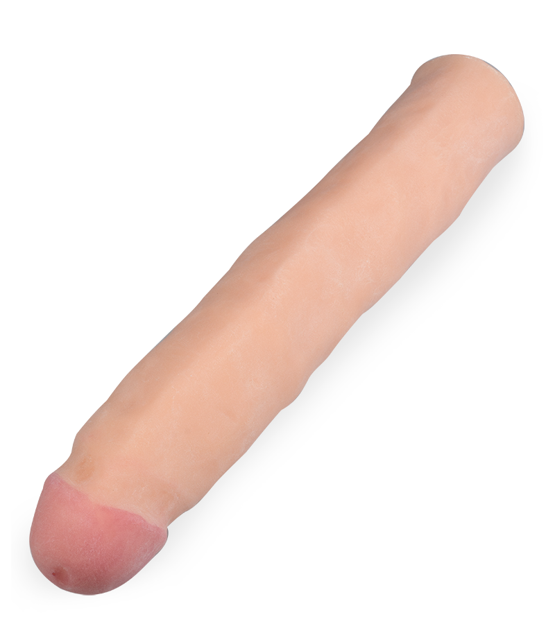 Flexible dildo without suction cup – Large