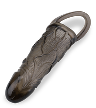 Load image into Gallery viewer, Flexible veined-shaft penis sleeve