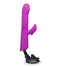 Load image into Gallery viewer, Flip thrusting rabbit vibrator with suction cup