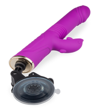Load image into Gallery viewer, Flip thrusting rabbit vibrator with suction cup