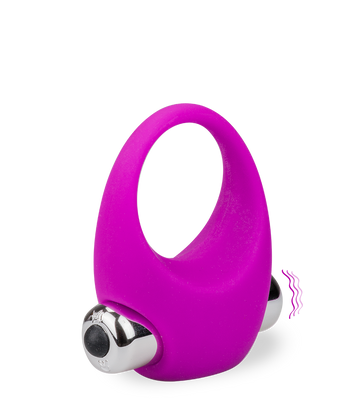 Flirt medical-grade silicone vibrating cock ring