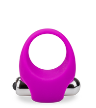 Load image into Gallery viewer, Flirt medical-grade silicone vibrating cock ring