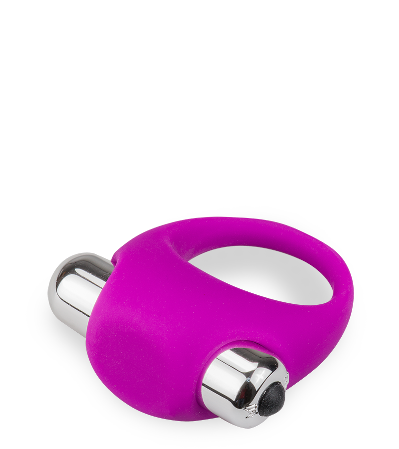 Flirt medical-grade silicone vibrating cock ring