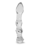 Flow glass dildo