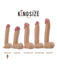 Load image into Gallery viewer, Fornicator lifelike king size dildo