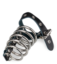 Load image into Gallery viewer, Four loop metal cock ring