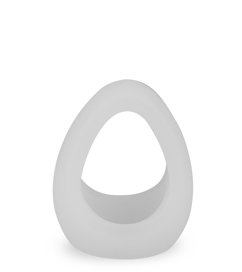 Frenzy medical-grade silicone triple cock ring