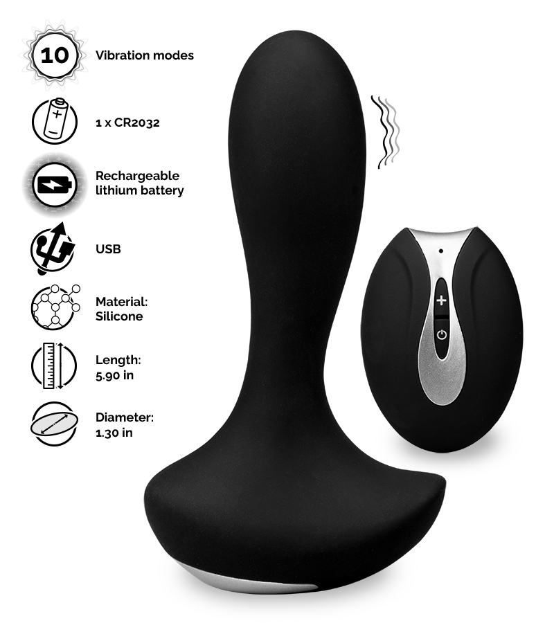 Fresh remote-controlled prostate plug