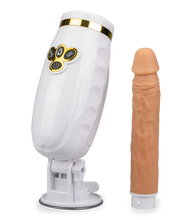 Load image into Gallery viewer, Fucking machine 16 speeds with heated dildo