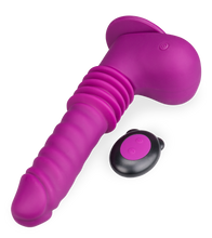 Load image into Gallery viewer, Fucking machine with vibrating dildo