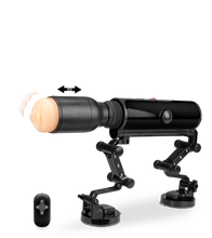 Load image into Gallery viewer, Fucking machine with vibrating masturbator