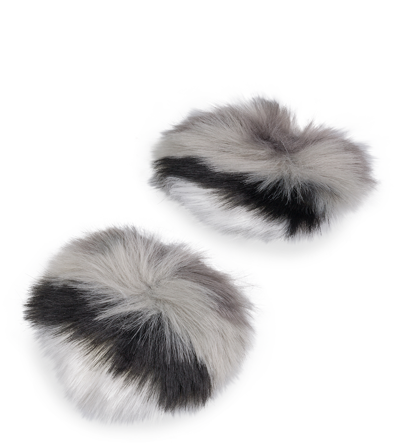 Furry cat costume set